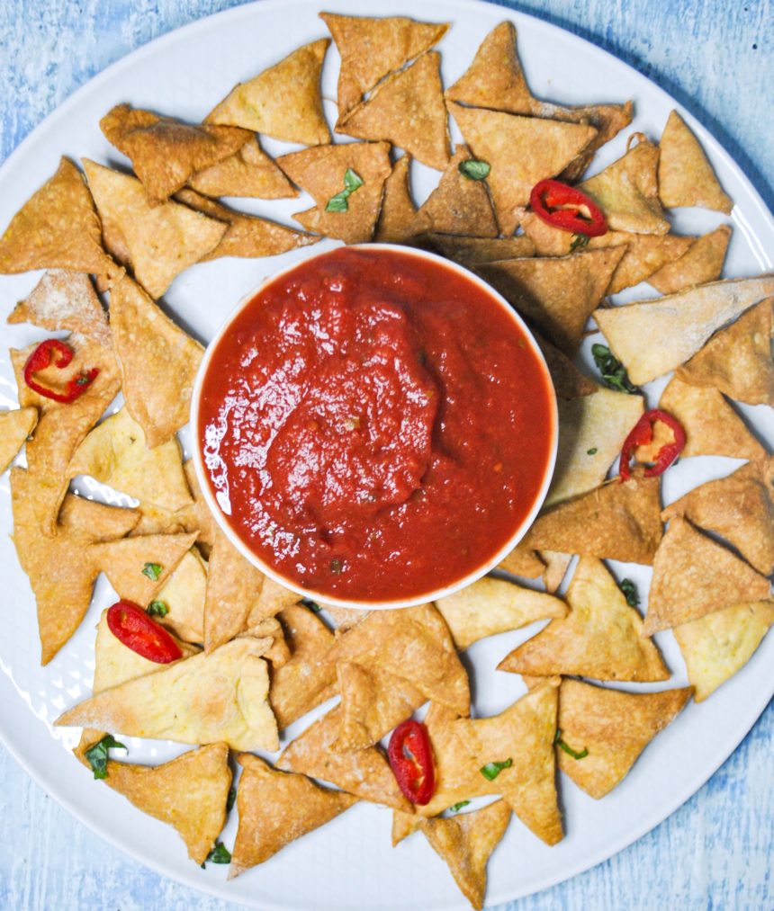 Domowe fit nachos – dieta meksykańska